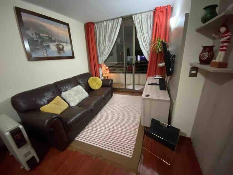 Comodo Departamento En El Centro De Stgo Leilighet Santiago Eksteriør bilde